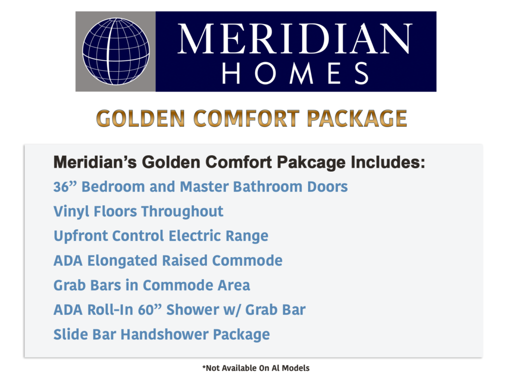 Meridian Golden Comfort List